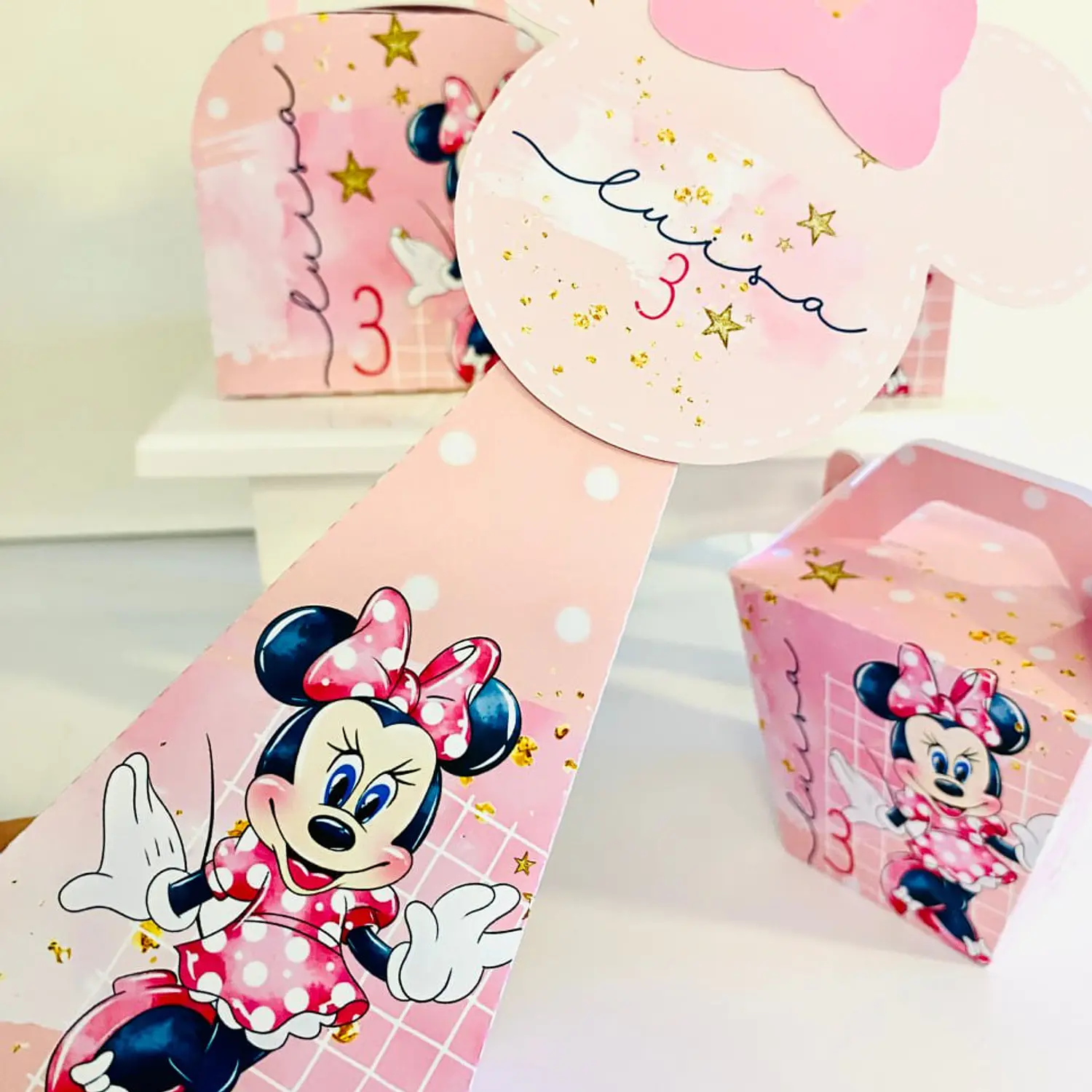 Arquivo Minnie Rosa Aquarela - Pdf e Studio 1