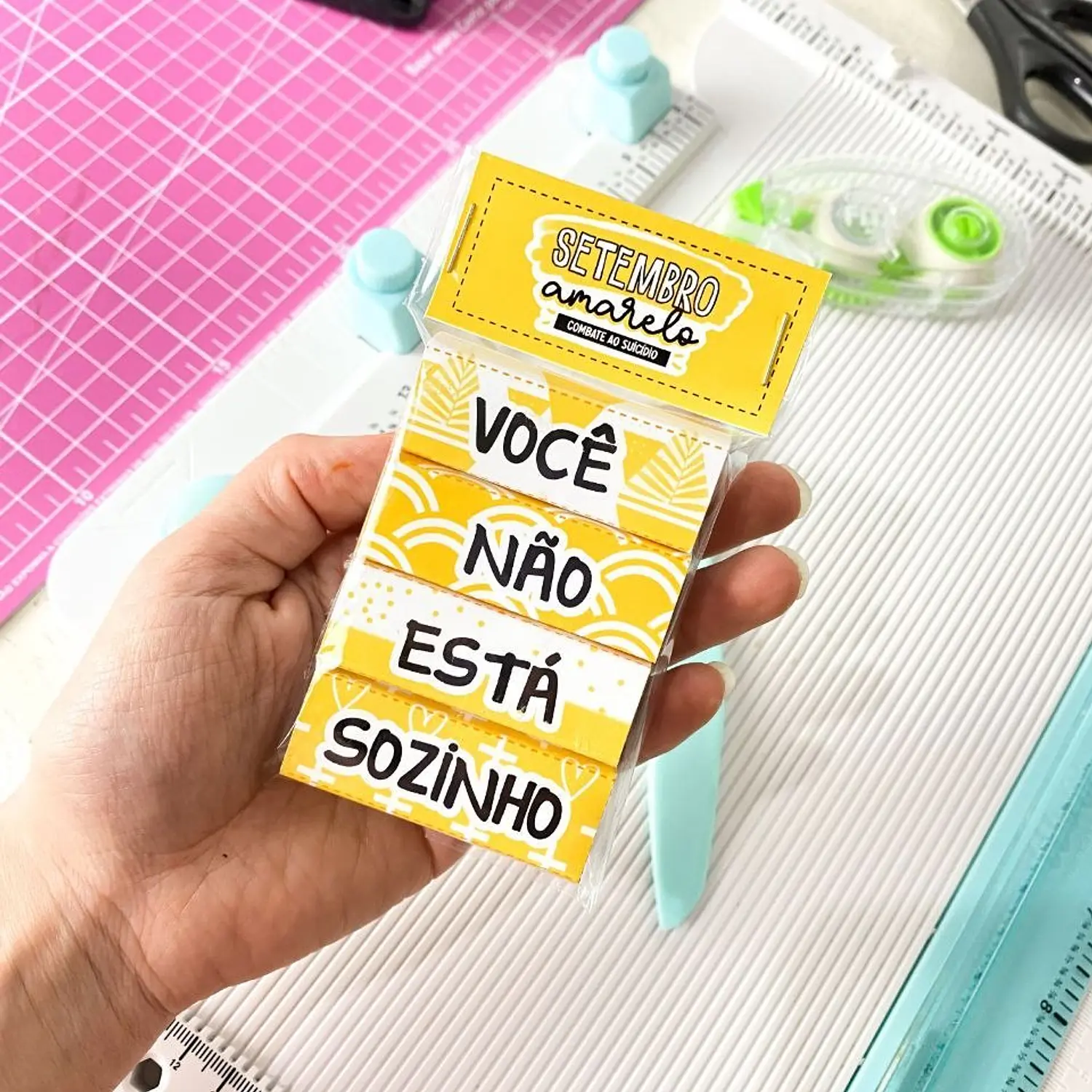 Arquivo Kit Digital Setembro Amarelo - Pdf e Png 5