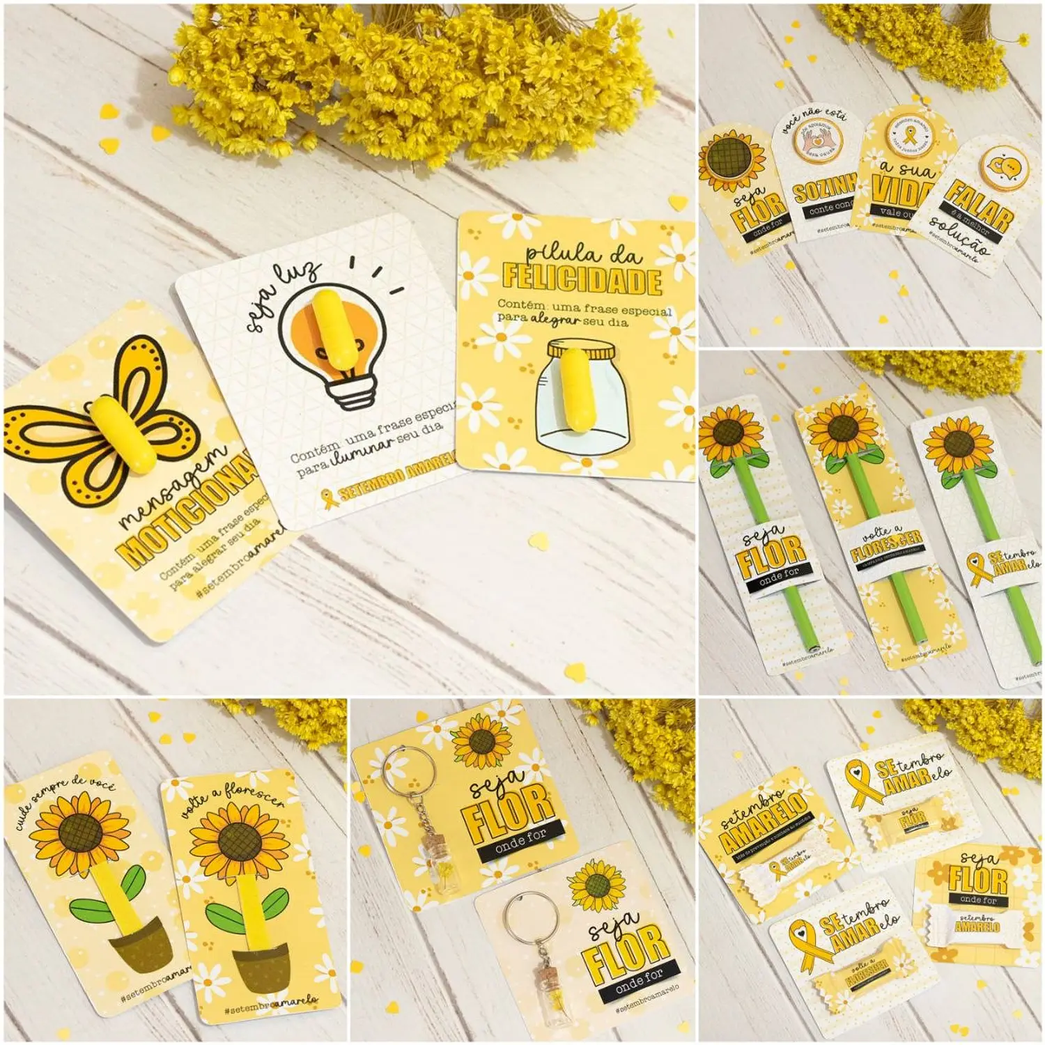 Arquivo Coletiva Completa Setembro Amarelo - Pdf e Png 1