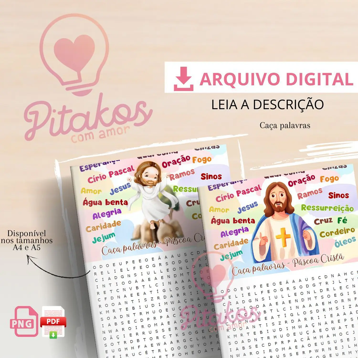 Arquivo Digital Combo L. Orações Terço - Quaresma e Via Sacra - Pitakos 6