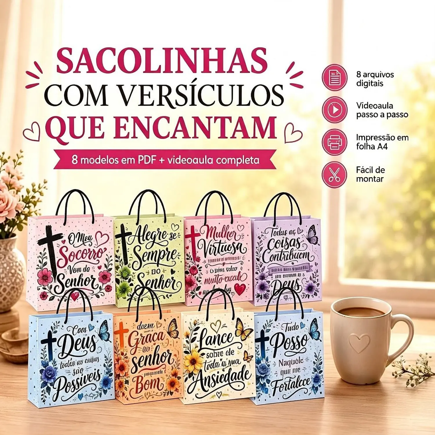 Arquivo Digital Sacolas Com Versículos - Pdf