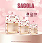 Arquivo Kit Sacola Boca De Palhaço Com Visor - Molde Limpo - thumbnail 1