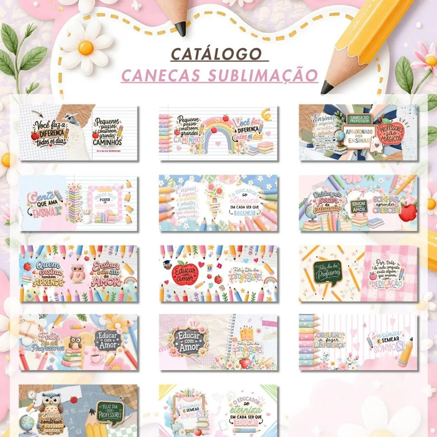 Arquivo Coleção Digital Dia Dos Professores - Pdf e Studio - Pandoca Design 19