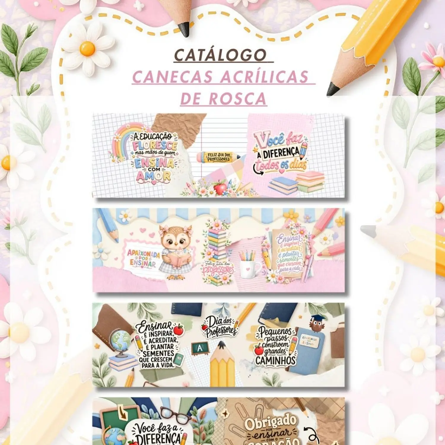 Arquivo Coleção Digital Dia Dos Professores - Pdf e Studio - Pandoca Design 20