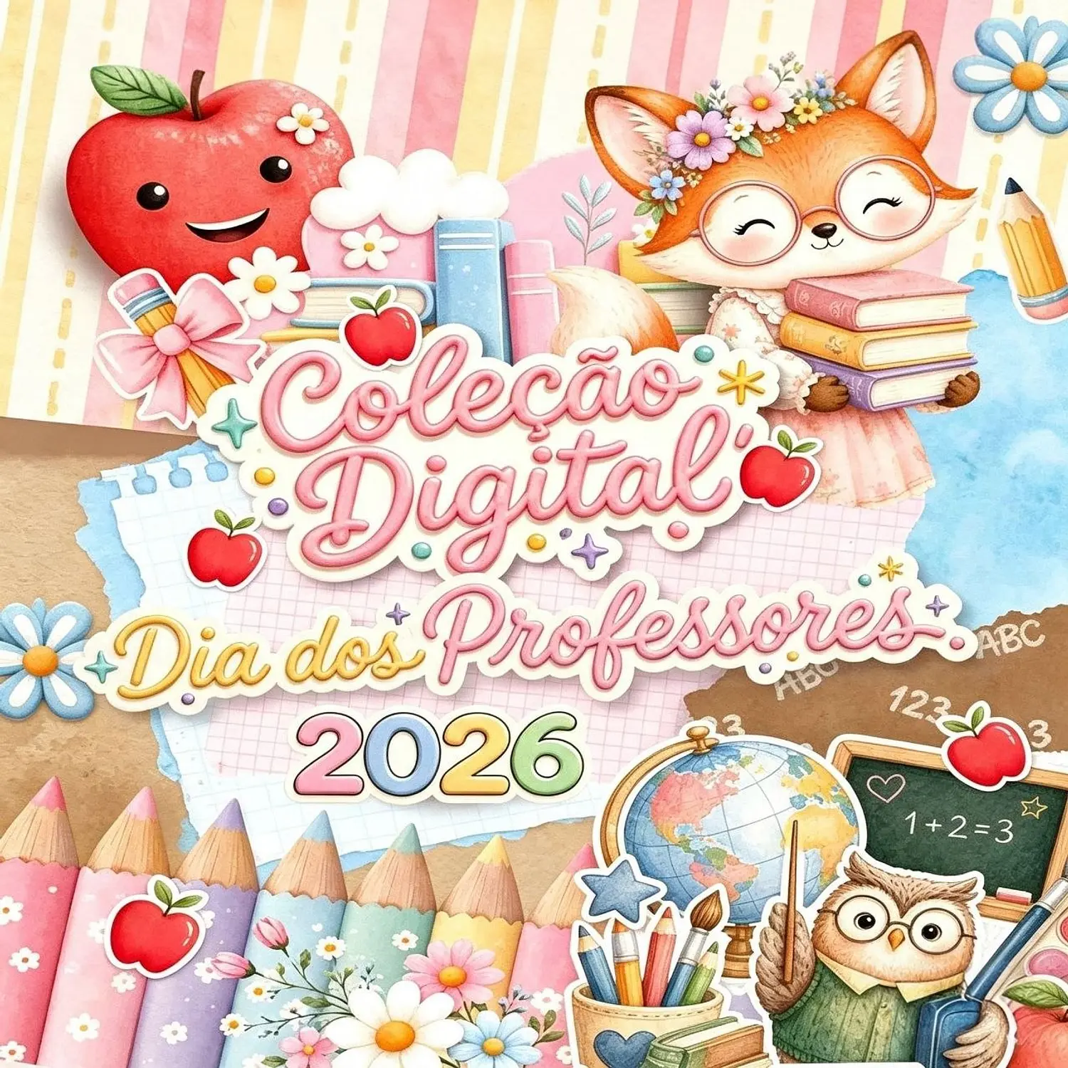Arquivo Coleção Digital Dia Dos Professores - Pdf e Studio - Pandoca Design 21