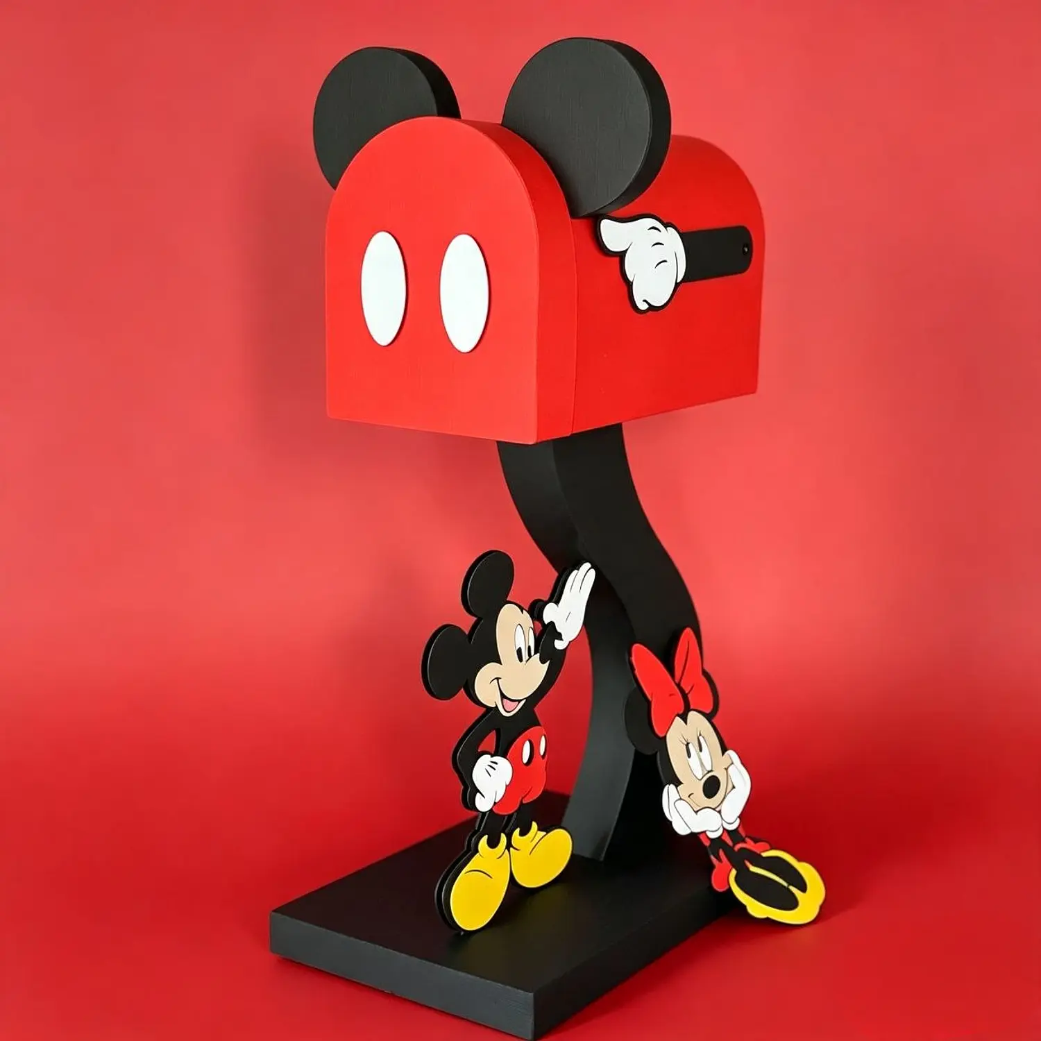Arquivo Centro De Mesa Mickey e Minnie Caixa De Correio 