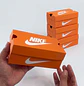 Arquivo Caixa Sapato Esporte Nike Laranja - Pdf e Studio   - Thumbnail 1
