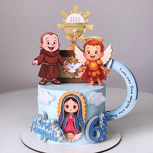 Arquivo Topo Frei Gilson Anjo e  Nossa Senhora de Guadalupe