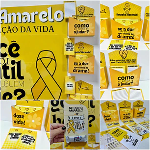 Arquivo Digital Caixinhas Do Desabafo Setembro Amarelo - Pdf