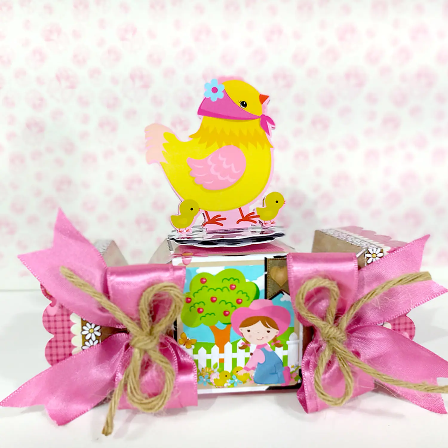 Arquivo Fazendinha Rosa Menina - Pdf e Studio 3