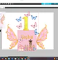 Arquivo Topo Asas Jardim Com Borboletas - Pdf e Studio - Thumbnail 2