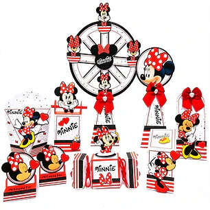 Arquivo Minnie Vermelha - Pdf e Studio