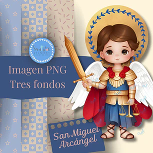 Kit Digital Arcanjo São Miguel - Arte Religiosa em  Png