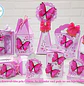 Arquivo Borboleta Rosa - Pdf e Studio - Criarte - Thumbnail 2