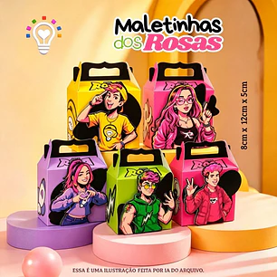 Arquivo Kit Maletinhas Dos Rosas Personagens - Pdf e Studio - Criar bv