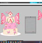 Topo Asas Jardim Casinha Com Borboletas - Thumbnail 2