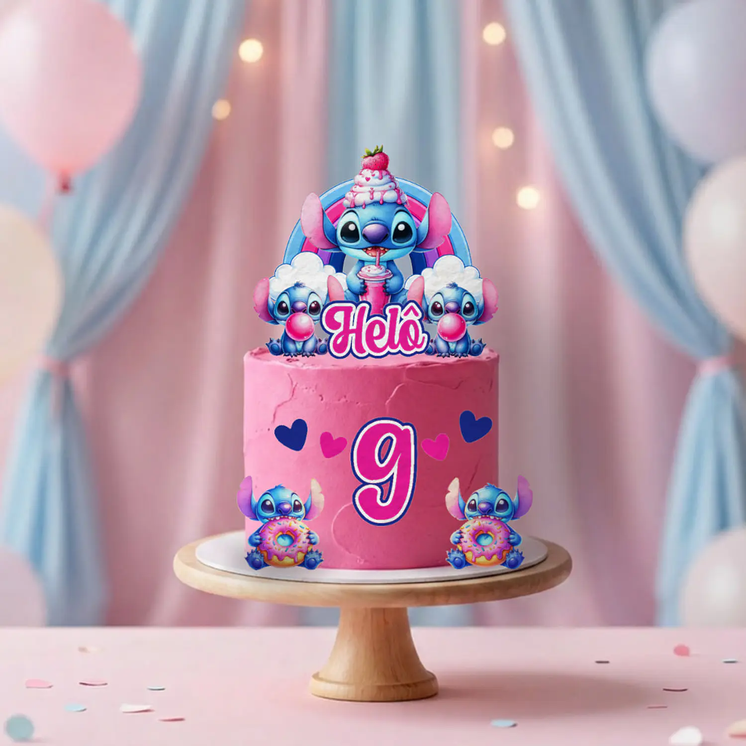 Arquivo Topo Stitch Doces - Realista - Pdf e Studio 2