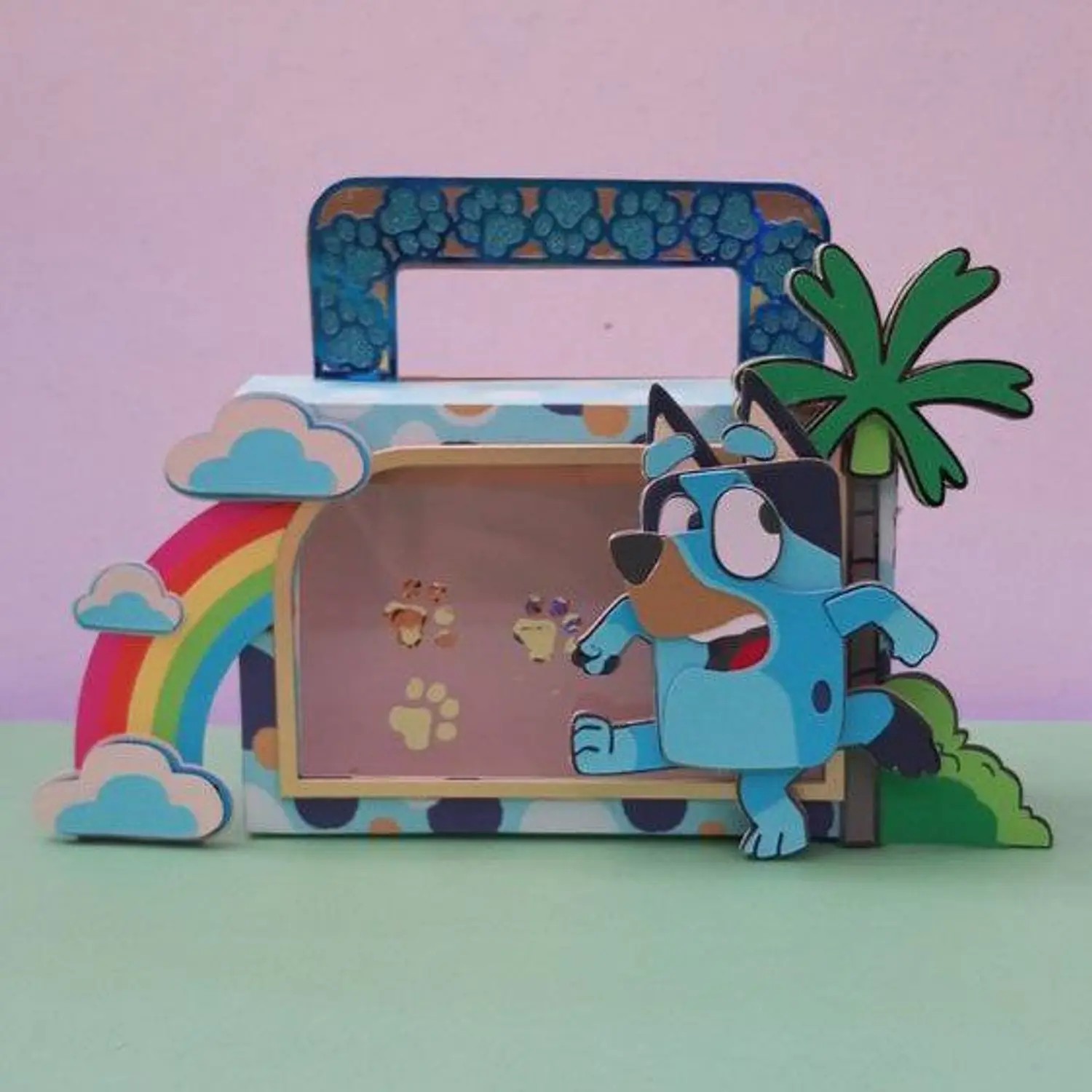 Arquivo Caixa Maletinha Bluey
