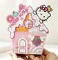 Arquivo Caixa Casinha Hello Kitty - Pdf e Studio - Thumbnail 2