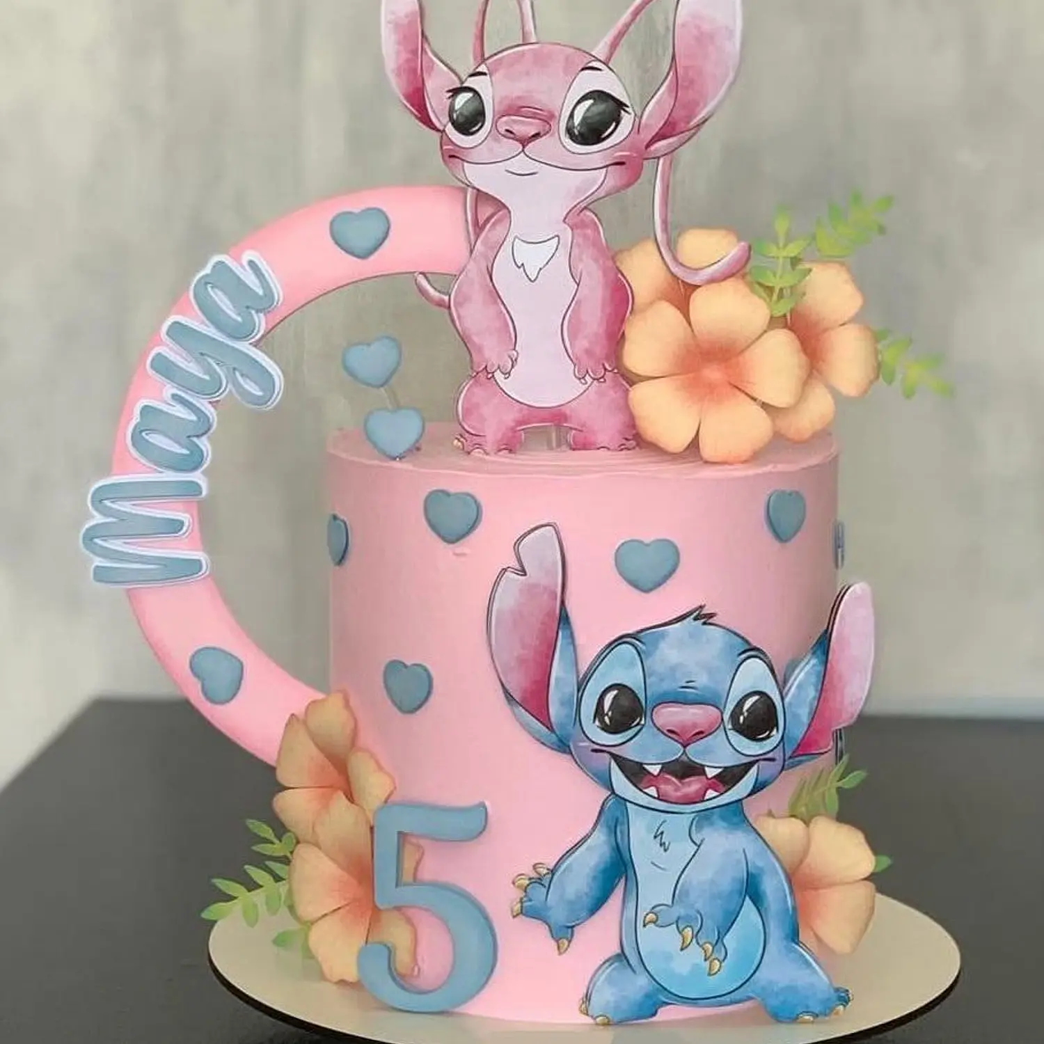 Arquivo Topo Stitch e Angel Flor Realista 2