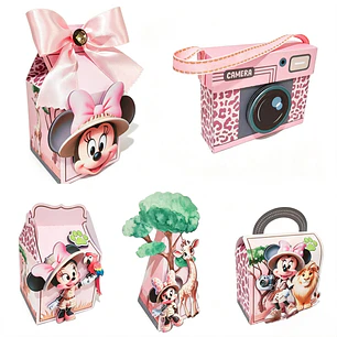 Arquivo Minnie Safari - Pdf e Studio