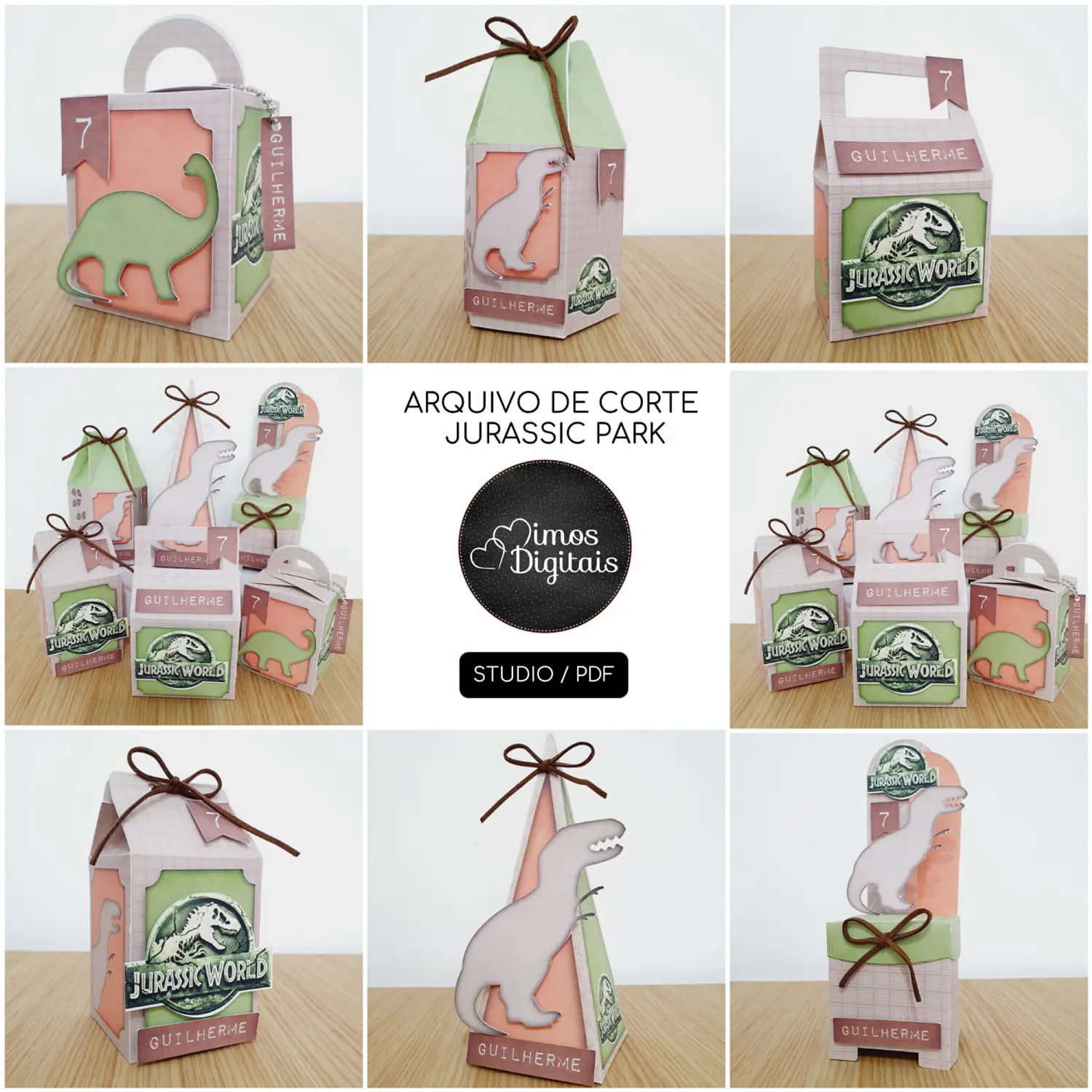 Arquivo Jurassic Park Clean - Pdf e Studio - Mimos Digitais 2