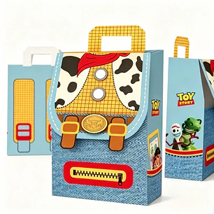 Arquivo Caixa Toy Story Jessie - A3 - Pdf