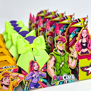 Arquivo K-Pop - Cores Vibrantes Realista - Studio