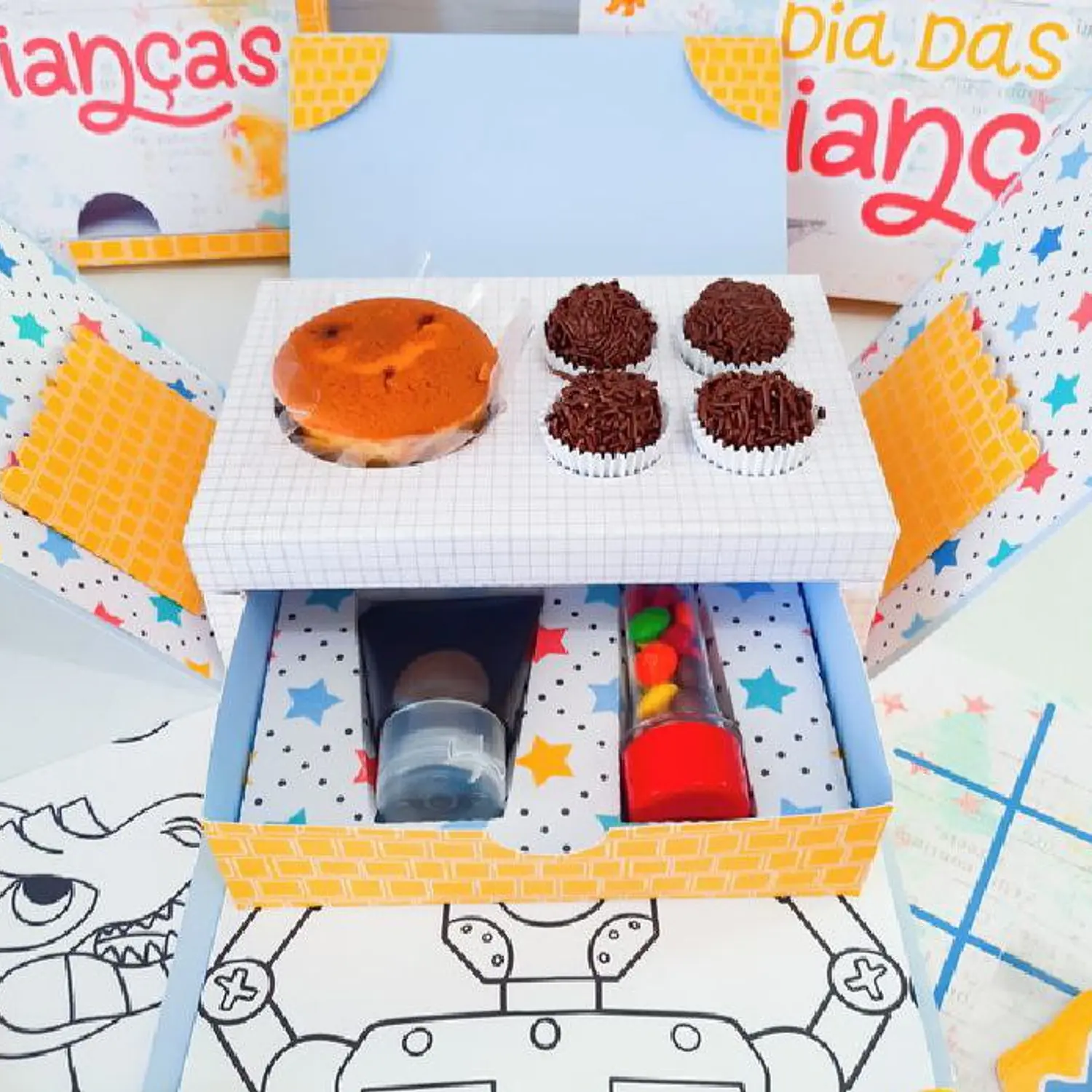 Arquivo Kit Dia das Crianças Menino - Pdf e Studio  3