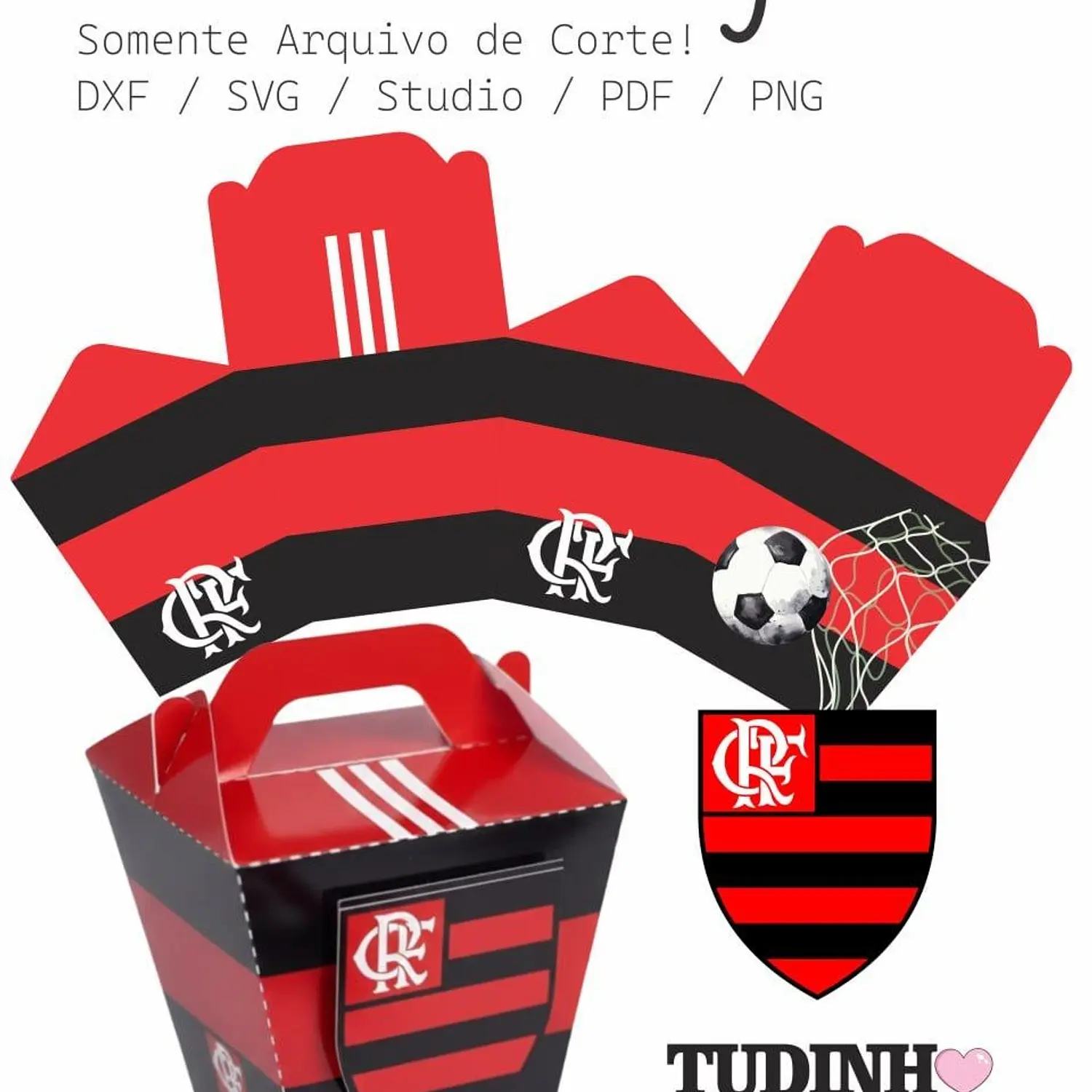 Arquivo Trio De Caixas - Flamengo - Pdf e Studio 2