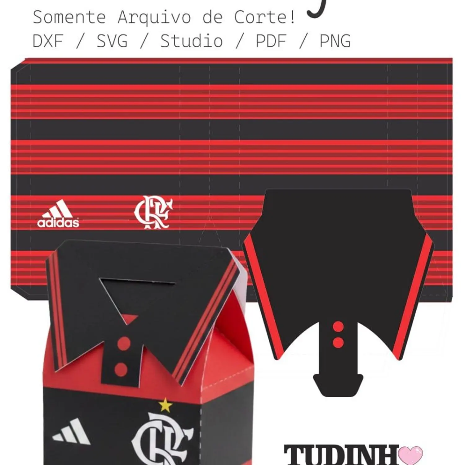 Arquivo Trio De Caixas - Flamengo - Pdf e Studio 4