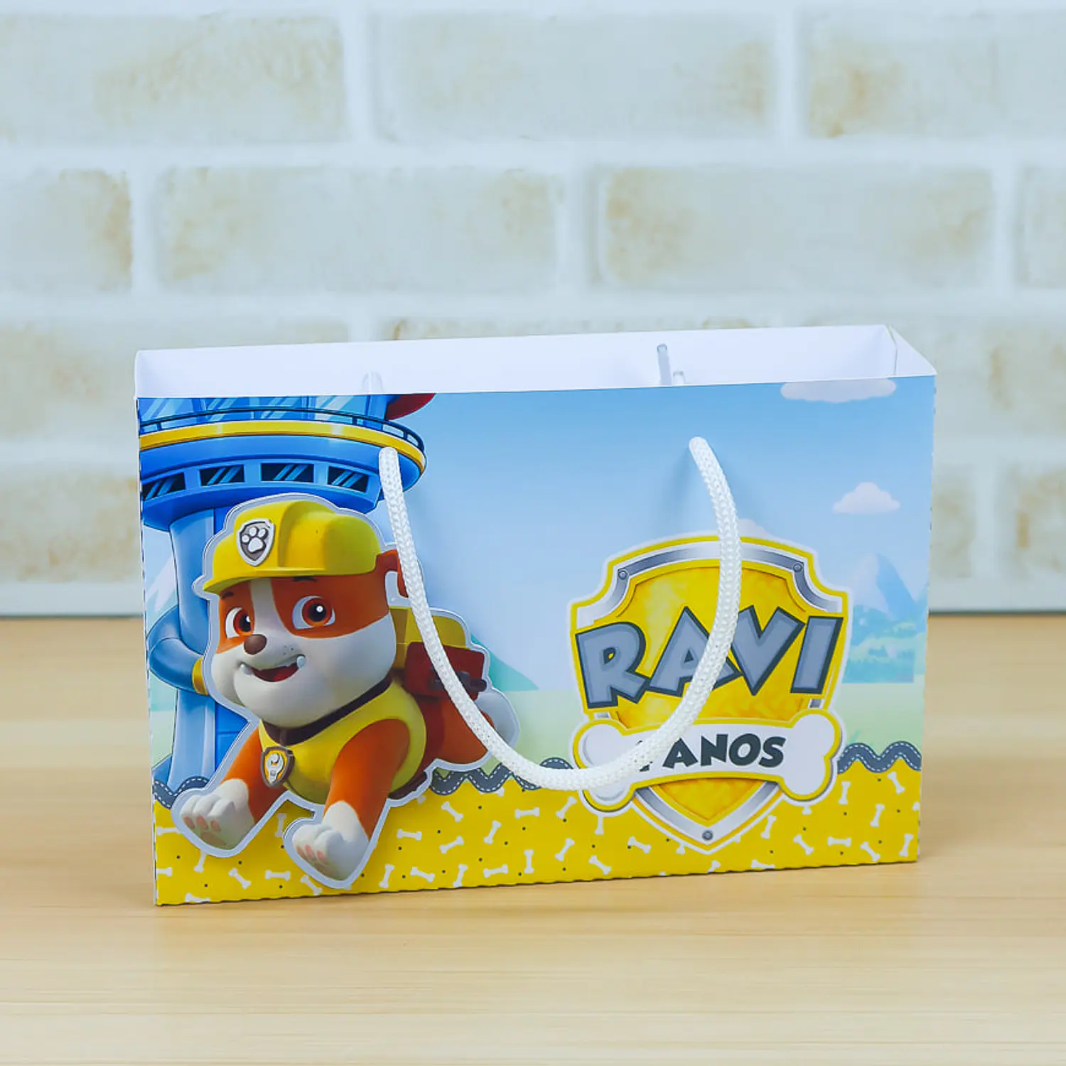Arquivo Patrulha Canina Rubble - Pdf e Studio - Chuvinha de Papel 10