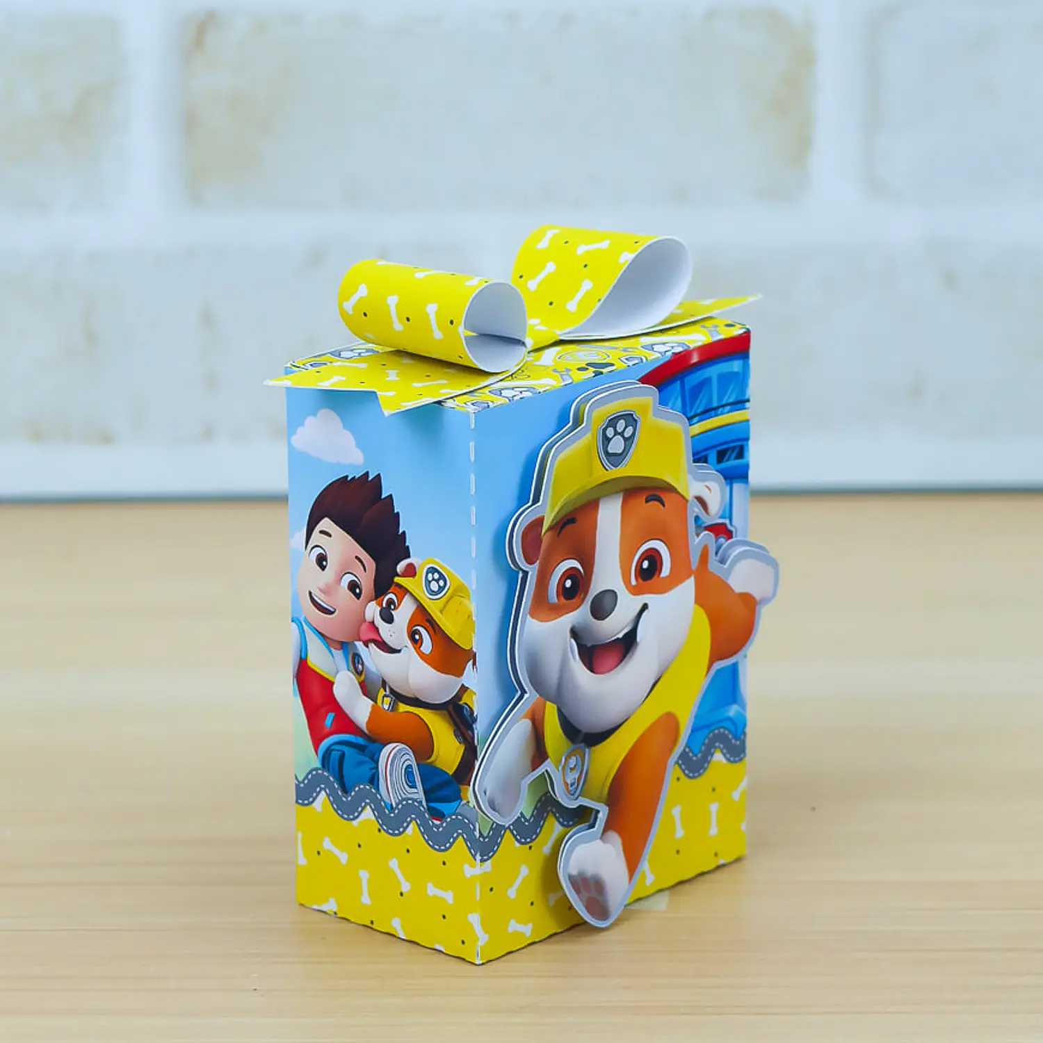 Arquivo Patrulha Canina Rubble - Pdf e Studio - Chuvinha de Papel 7