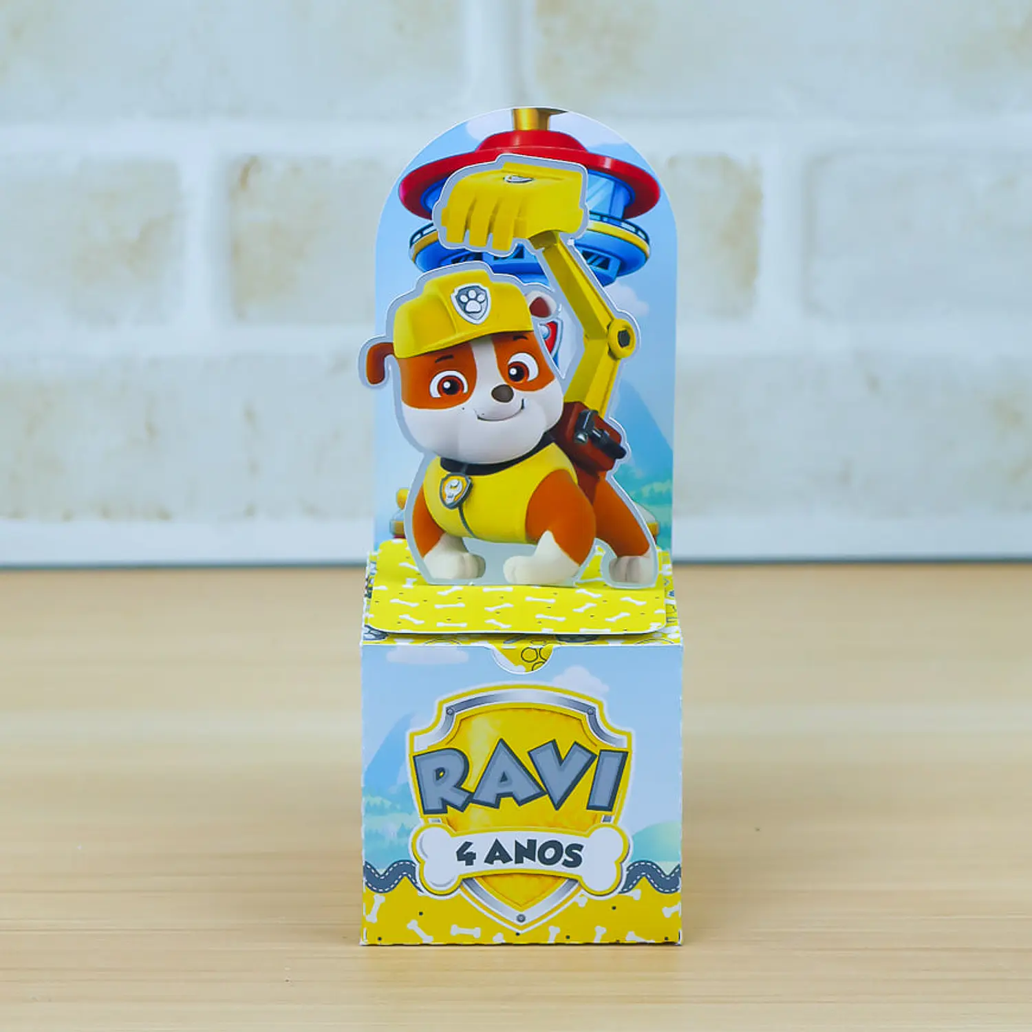 Arquivo Patrulha Canina Rubble - Pdf e Studio - Chuvinha de Papel 8