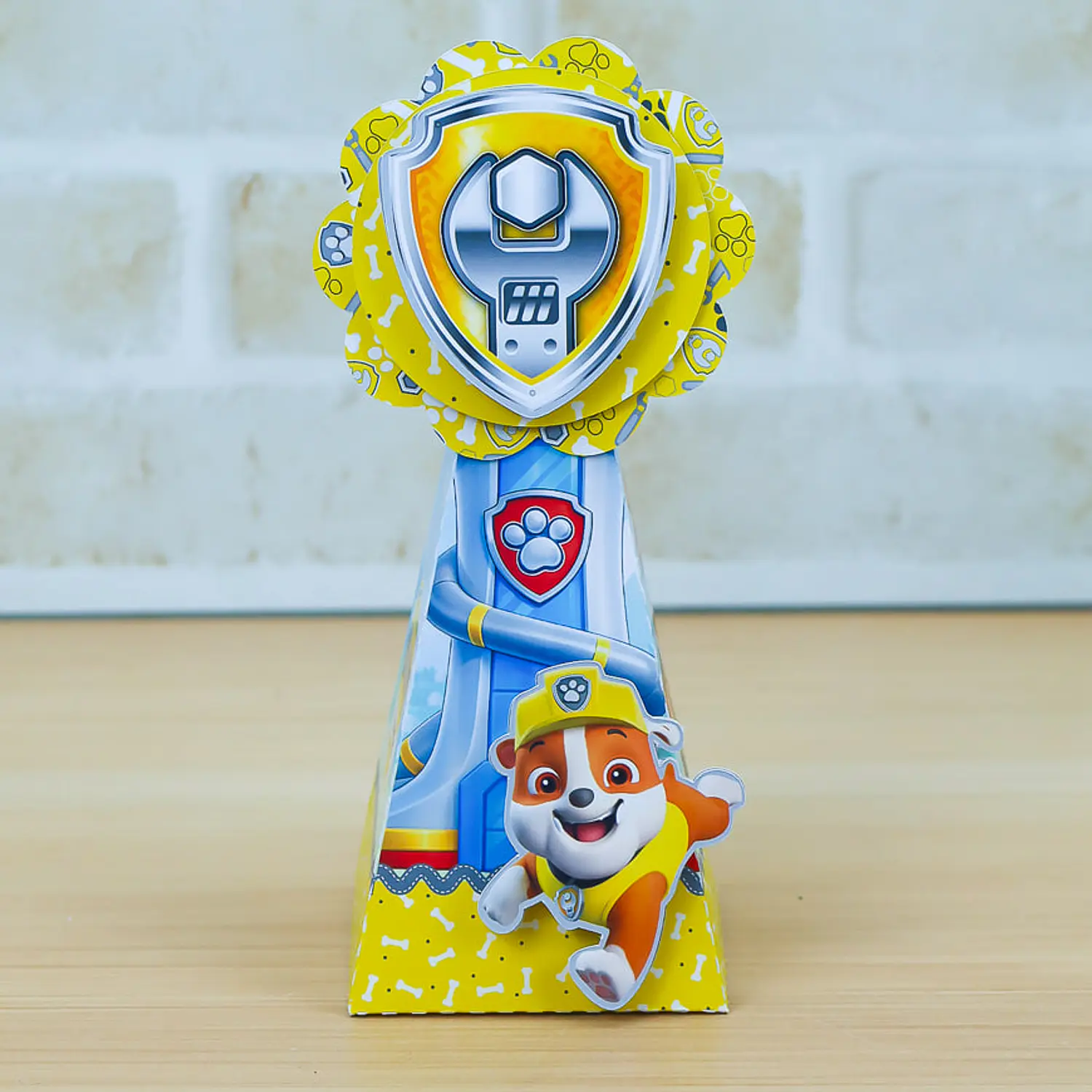 Arquivo Patrulha Canina Rubble - Pdf e Studio - Chuvinha de Papel 9