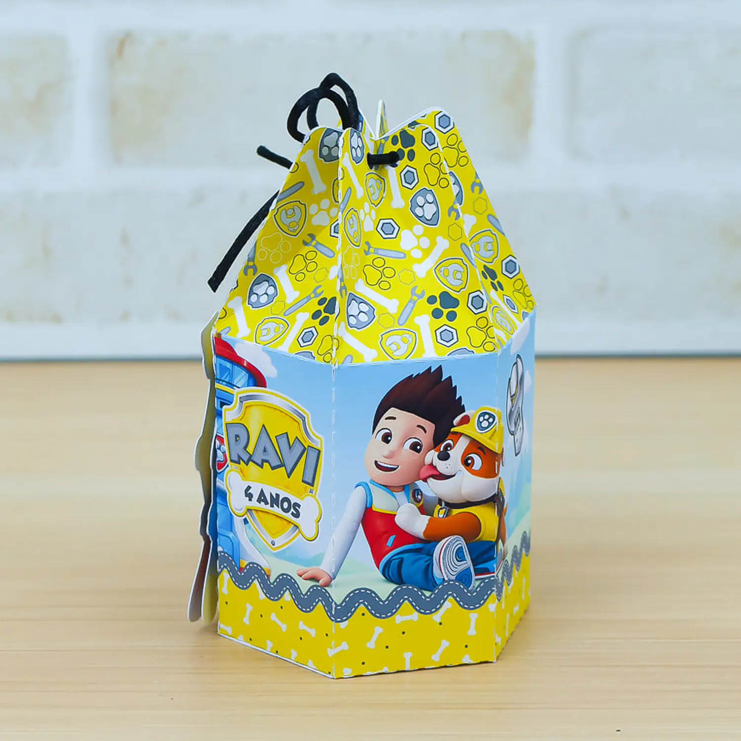 Arquivo Patrulha Canina Rubble - Pdf e Studio - Chuvinha de Papel 4