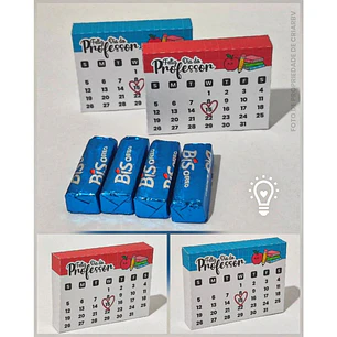 Arquivo Caixa Calendário Porta Bis Professores - Pdf e Studio - Criar bv