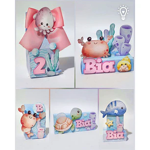 Arquivo Animais Fundo Do Mar - Pdf e Studio - Criar bv