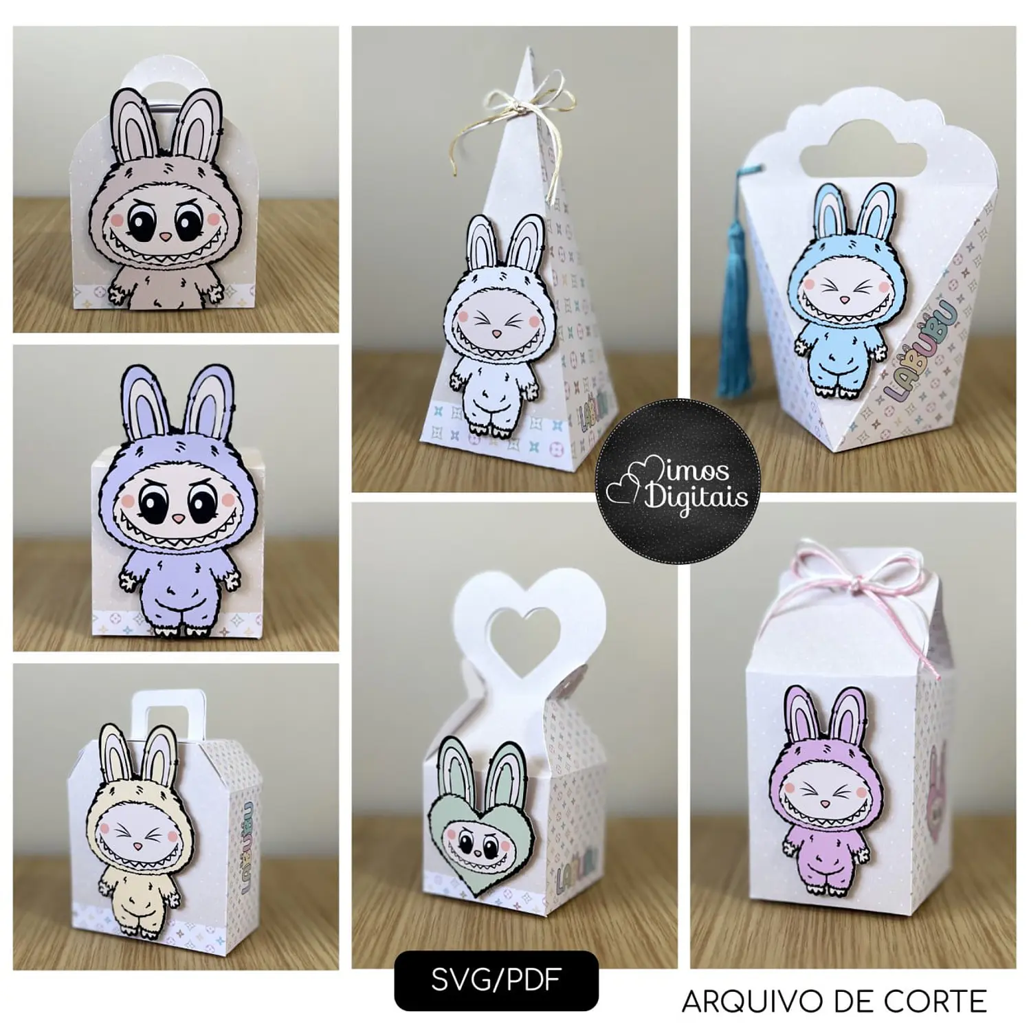 Arquivo Labubu - Pdf e Svg - Mimos Digitais