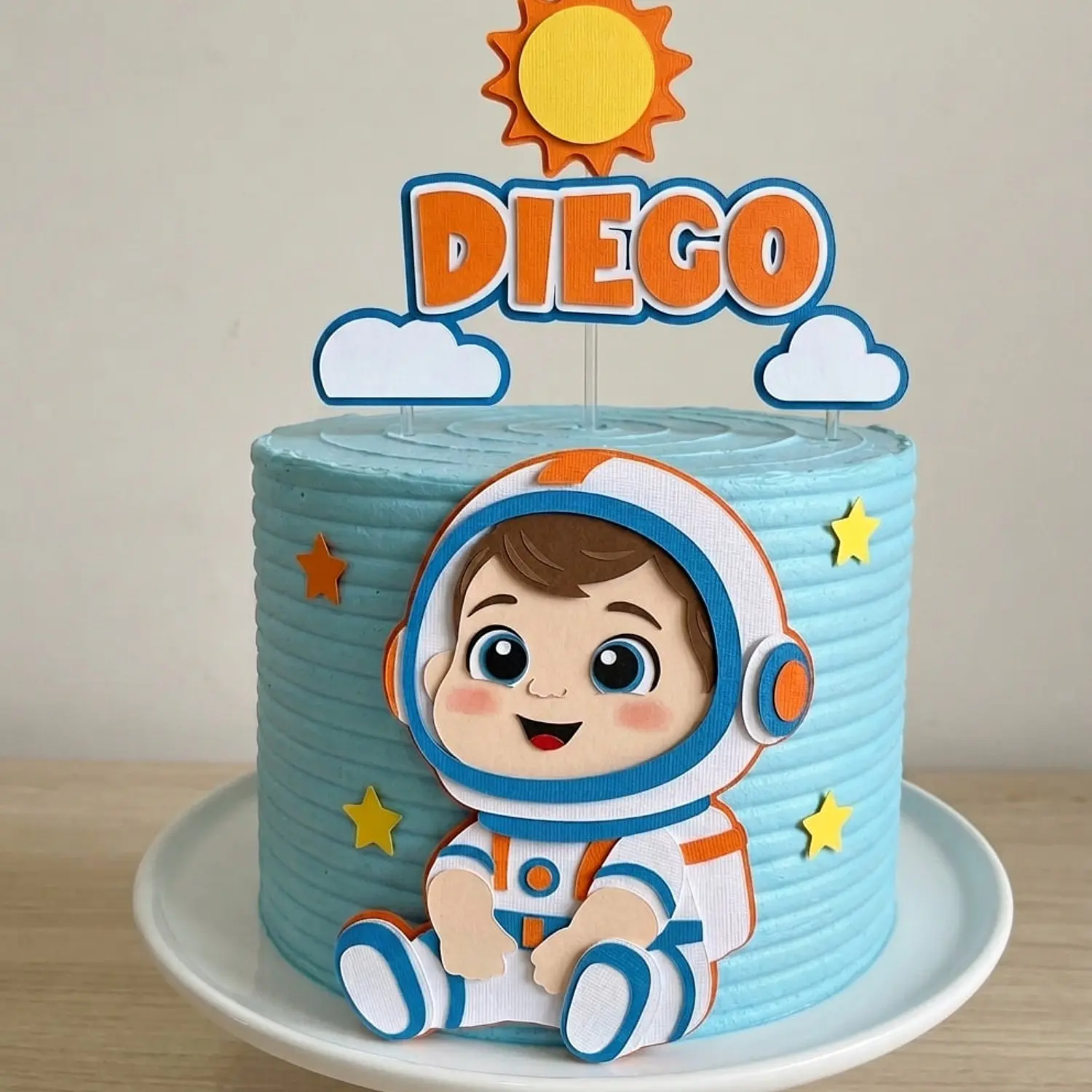 Arquivo Topo Astronauta Baby Em Camadas - Studio