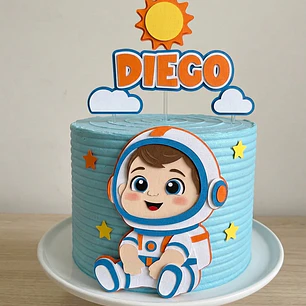 Arquivo Topo Astronauta Baby Em Camadas - Studio