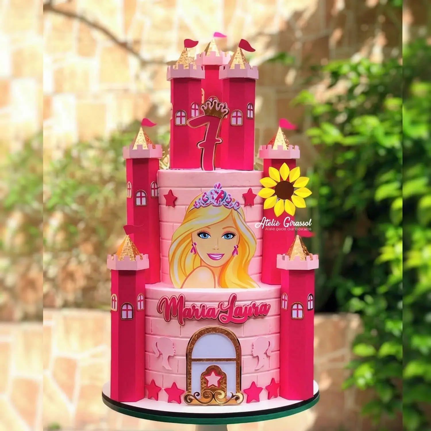 Arquivo Topo Castelo Barbie 3D - Studio 1