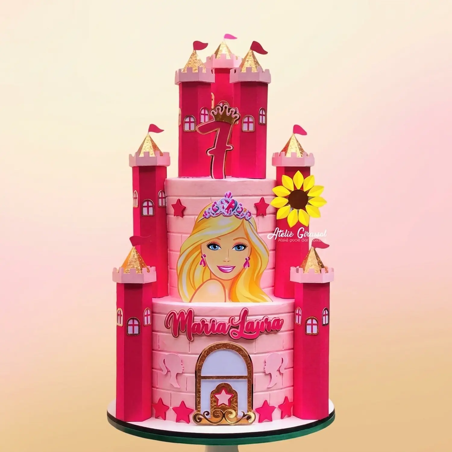 Arquivo Topo Castelo Barbie 3D - Studio 2