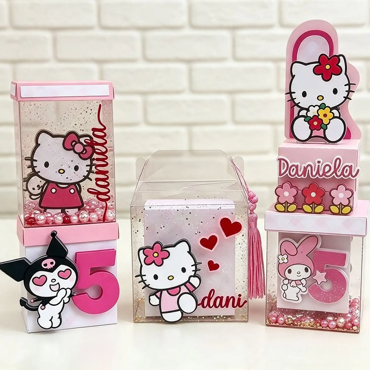 Arquivo Trio De Caixas Acetato Hello Kitty - Studio 1