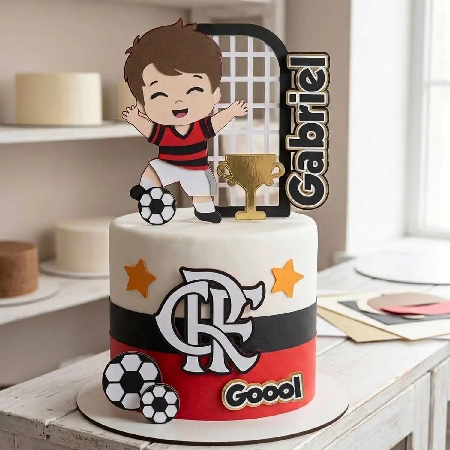 Arquivo Topo Menino Flamengo Em Camadas - Edinho 1