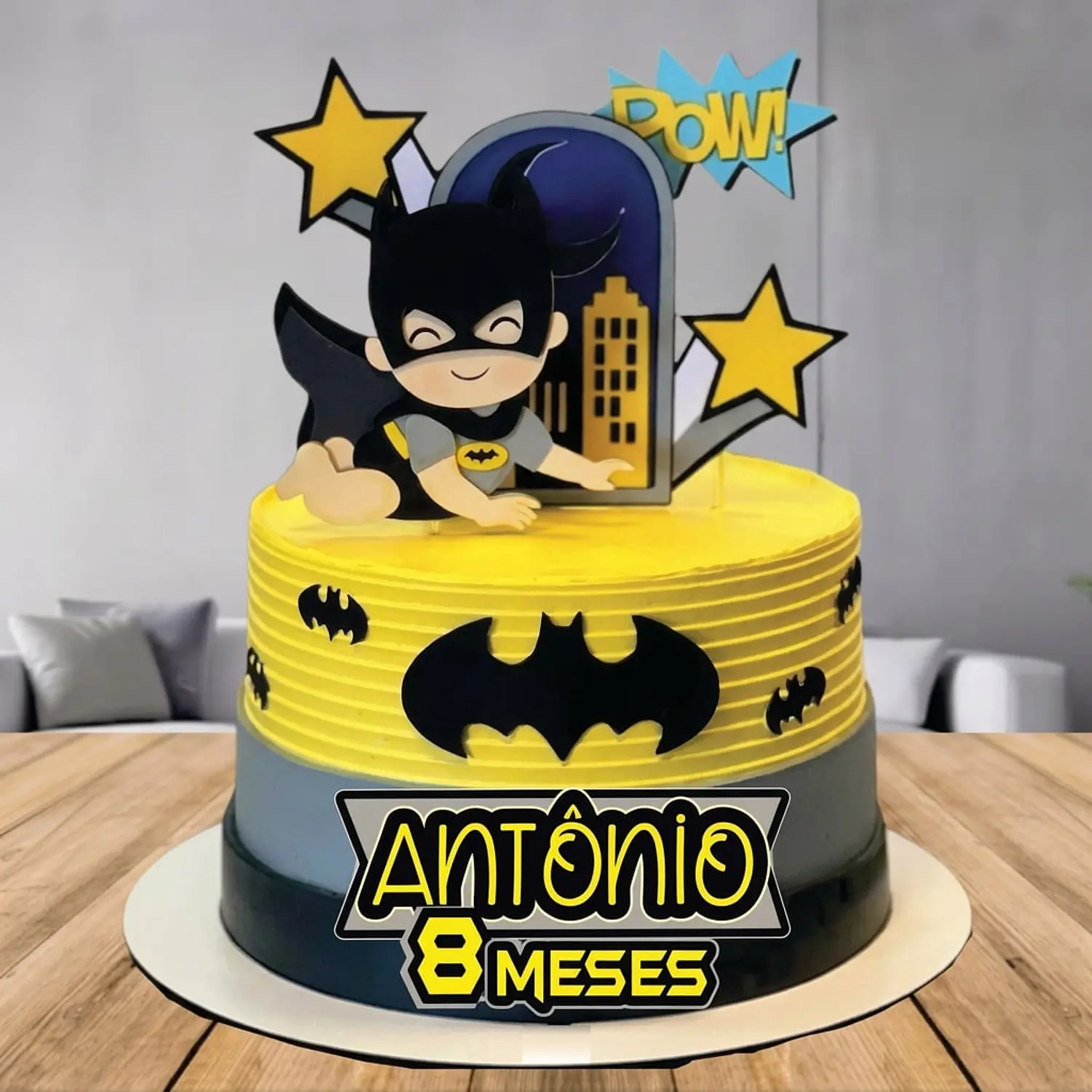 Arquivo Topo Bebê Batman - Pdf e Studio - Doce Topo 3