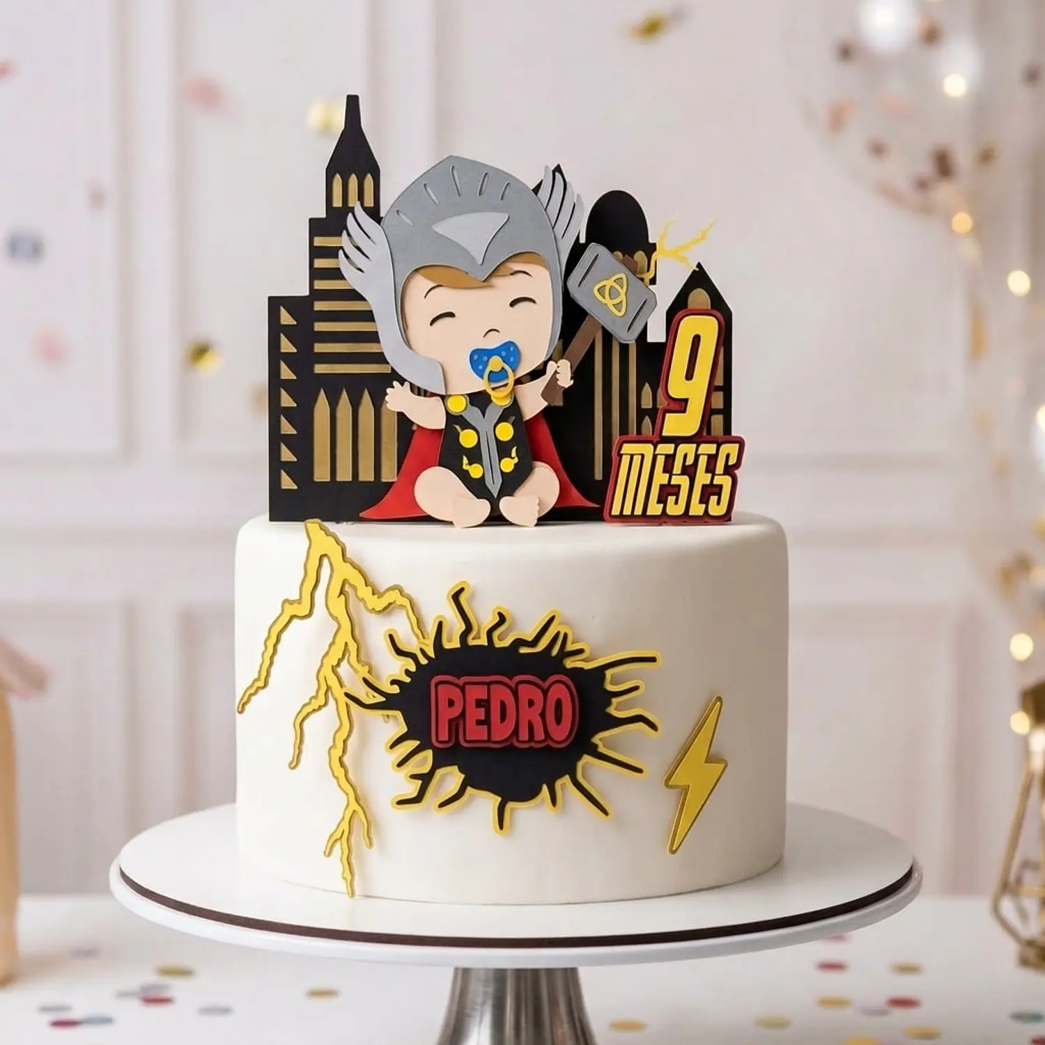 Arquivo Topo Bebê Thor - Em Camadas
