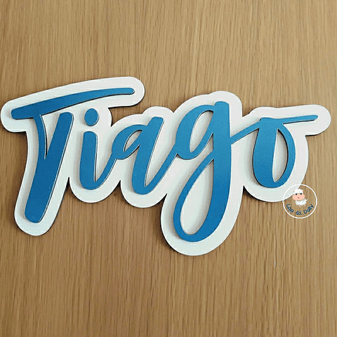 Placa NOME Quarto Porta Personalizada