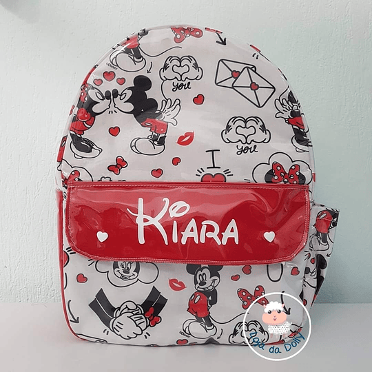 Mochila Plastificada DISNEY LOVE