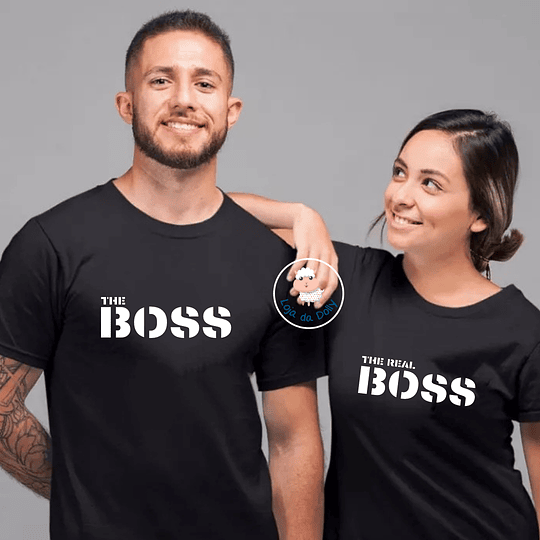 T-shirt BOSS (várias opções) - Criança e Adulto